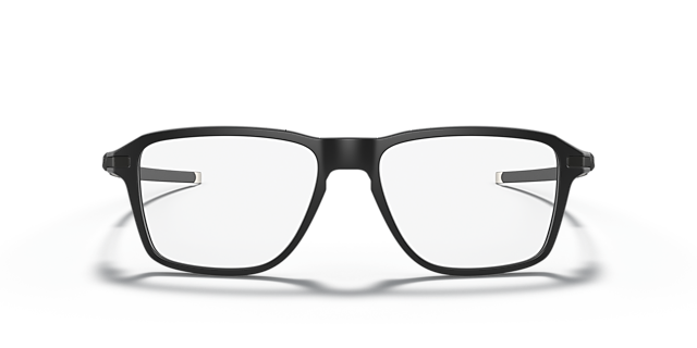 Wheel House Satijnglans zwart KunststofEyeglass Frames van B24, Vooraanzicht