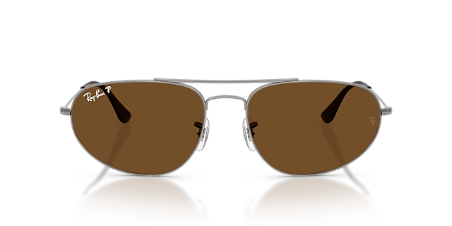 RB3945 Gunmetal MetallSunglass Frames von B24, Vorderansicht