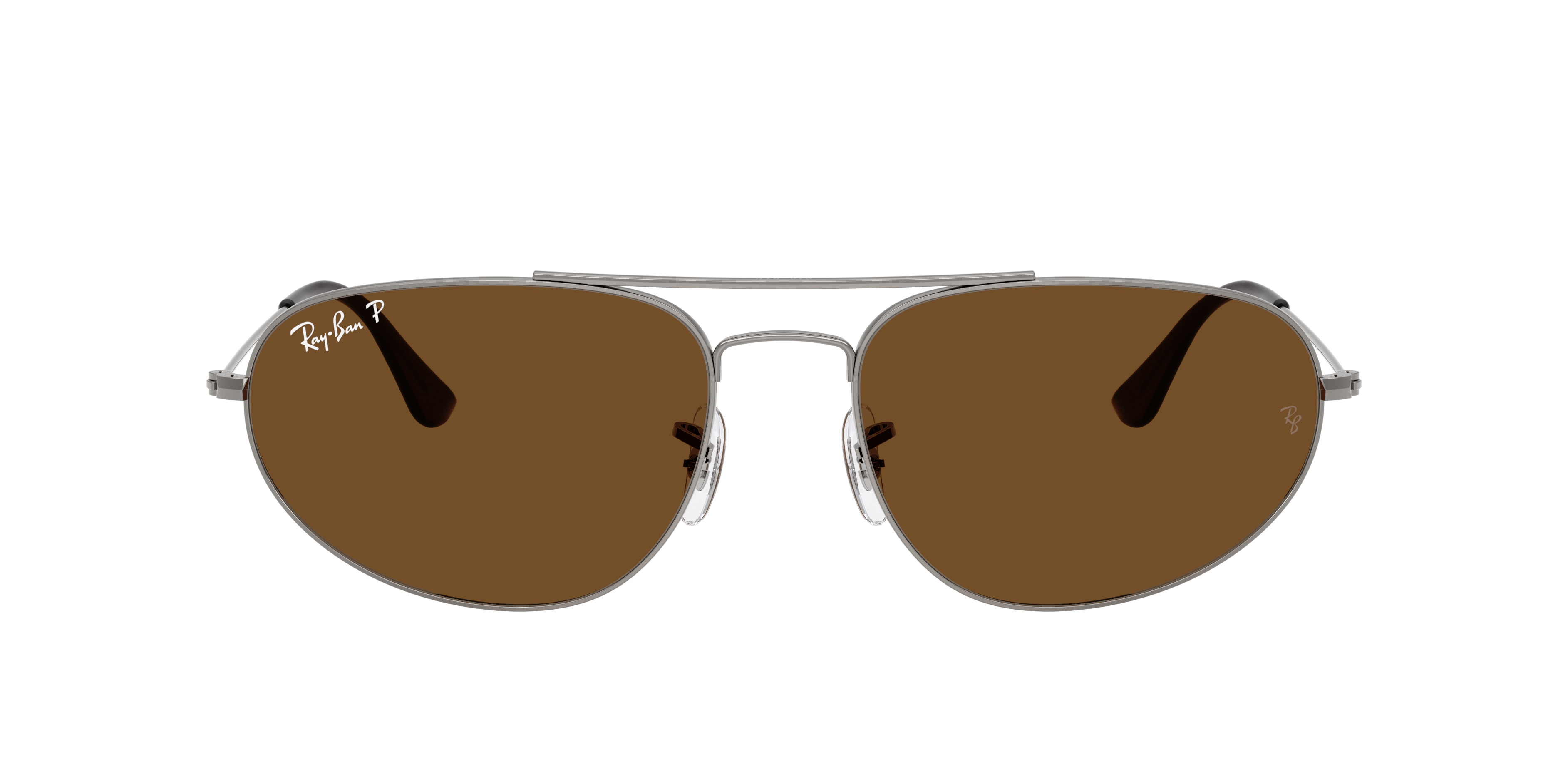 RB3945 Gunmetal MetallSunglass Frames von B24, mit getönten Gläsern