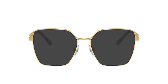 DG1351 Goud MetaalEyeglass Frames van B24, met getinte lenzen