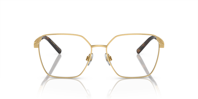 DG1351 Goud MetaalEyeglass Frames van B24, Vooraanzicht
