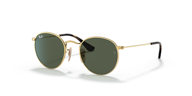 RB9547S Arista Gold MetallSunglass Frames von B24, Dreiviertelansicht