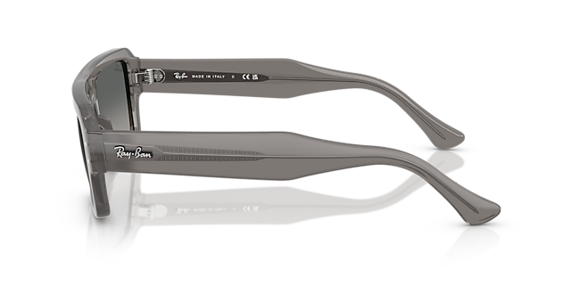 RB4454 Transparant grijs KunststofSunglass Frames van B24, Zijaanzicht