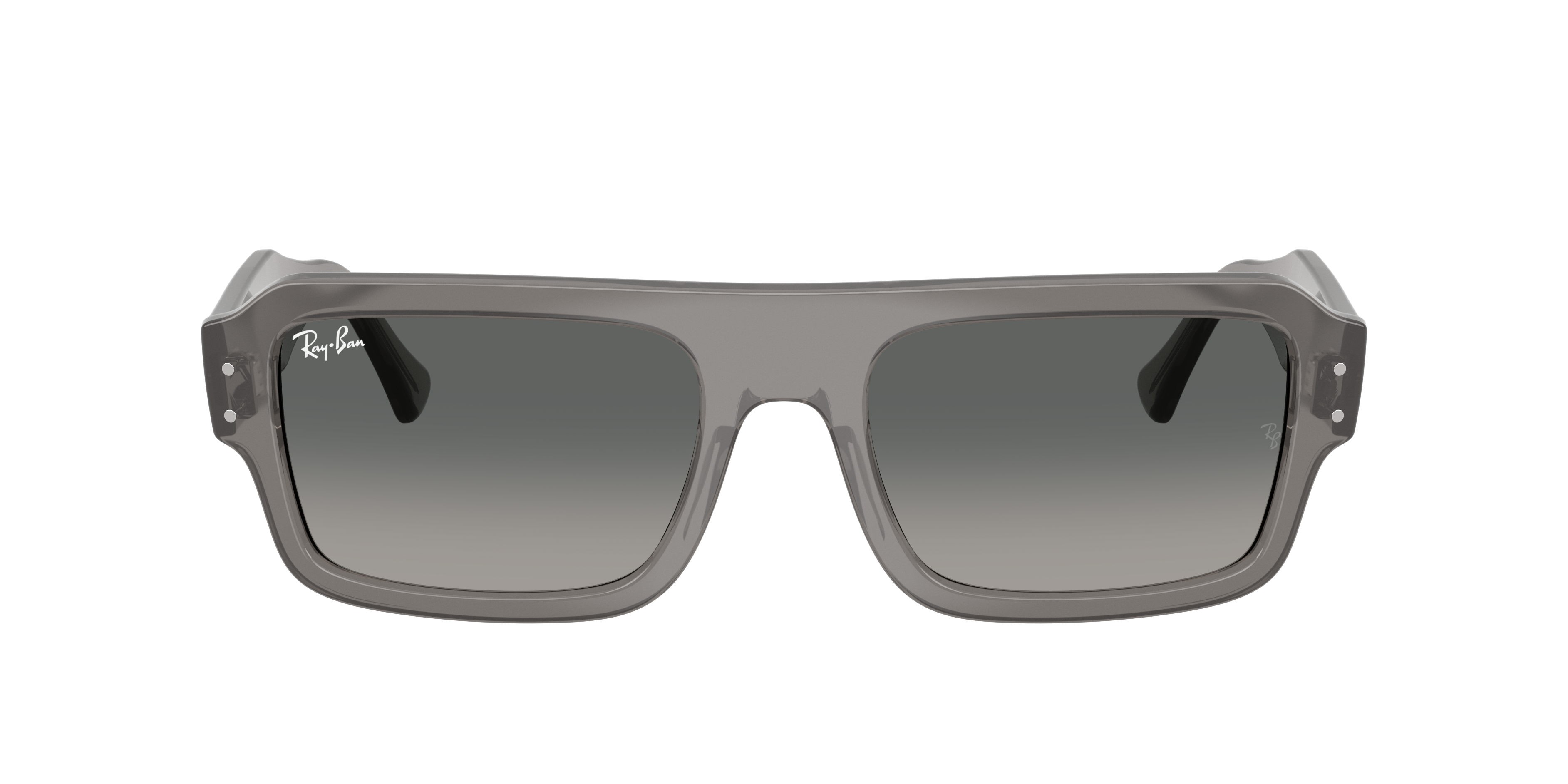 Ray-Ban 8056262416402 Grau Transparent/havana/black, Size: Large