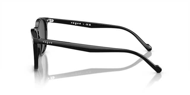 VO5328S Schwarz AcetatSunglass Frames von B24, Seitenansicht