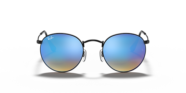 RB3447 Schwarz MetallSunglass Frames von B24, Vorderansicht