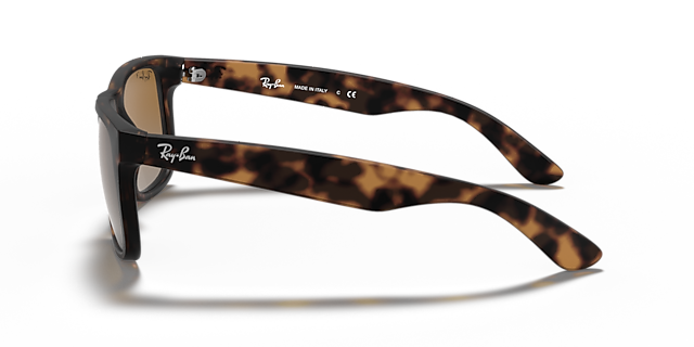 RB4165 Havana KunststofSunglass Frames van B24, Zijaanzicht