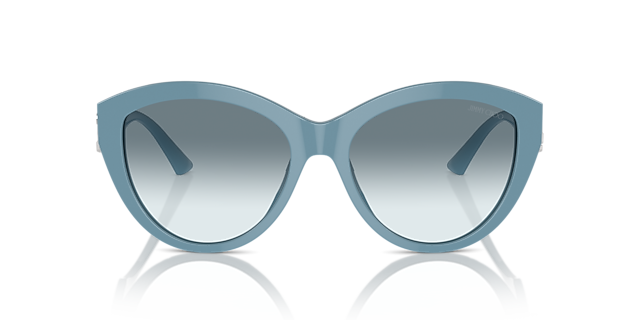 JC5007 Blau AcetatSunglass Frames von B24, Vorderansicht