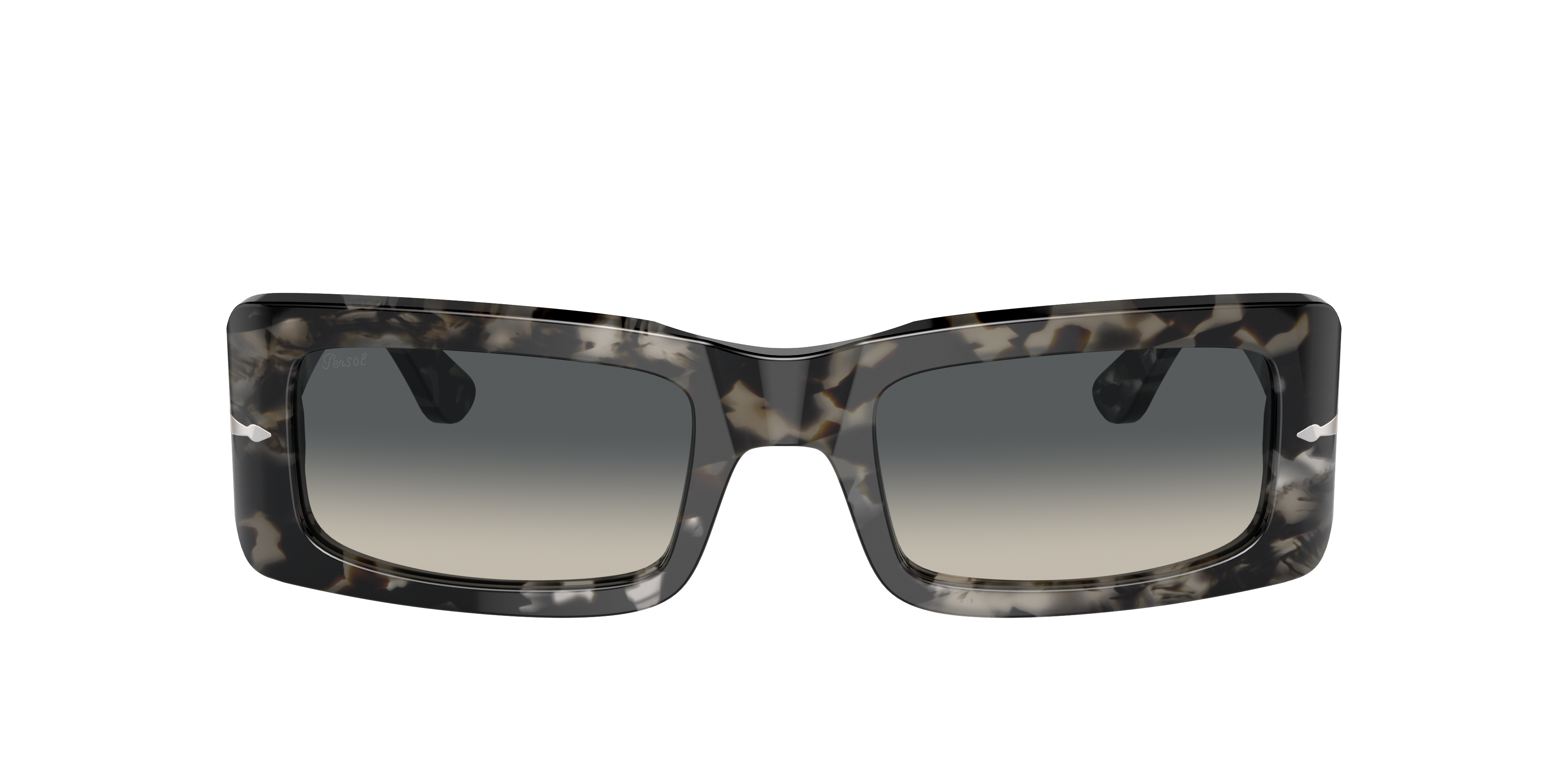 PO3332S Grey Tortoise AcetatSunglass Frames von B24, mit getönten Gläsern
