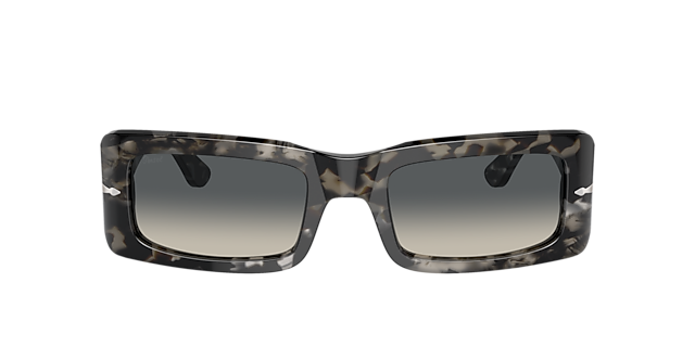 PO3332S Grey Tortoise AcetaatSunglass Frames van B24, met getinte lenzen
