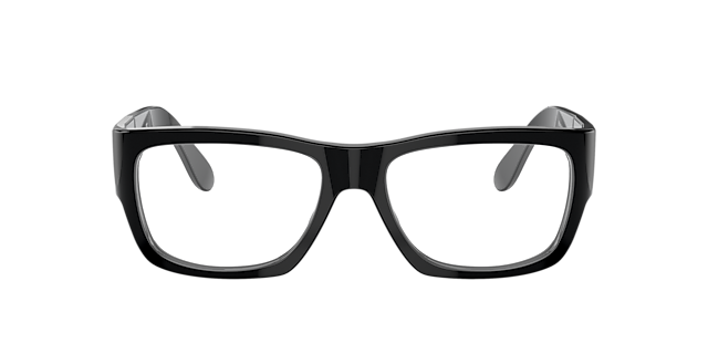 RB5487 Zwart AcetaatEyeglass Frames van B24, Vooraanzicht