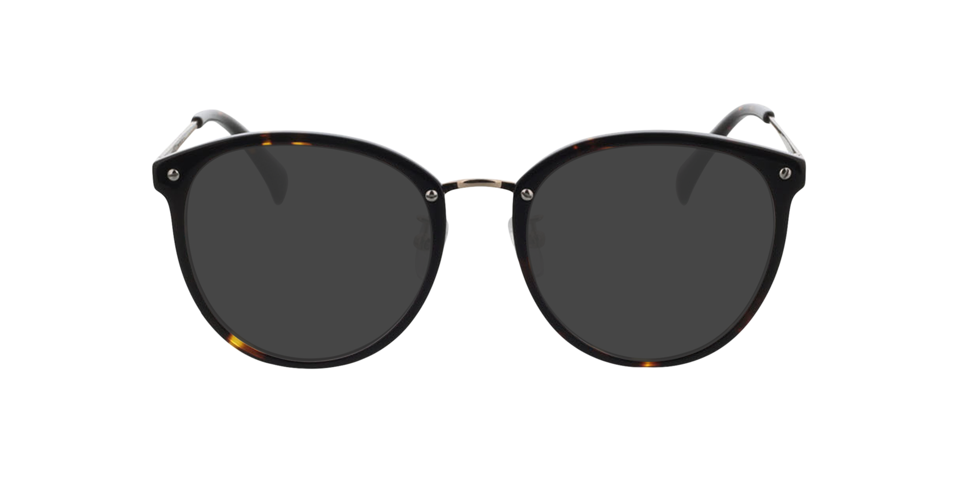 Charlotte Brown Havana  &  Gold AcetatEyeglass Frames von B24, mit getönten Gläsern