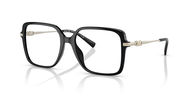 MK4095U Zwart KunststofEyeglass Frames van B24, Hoekweergave