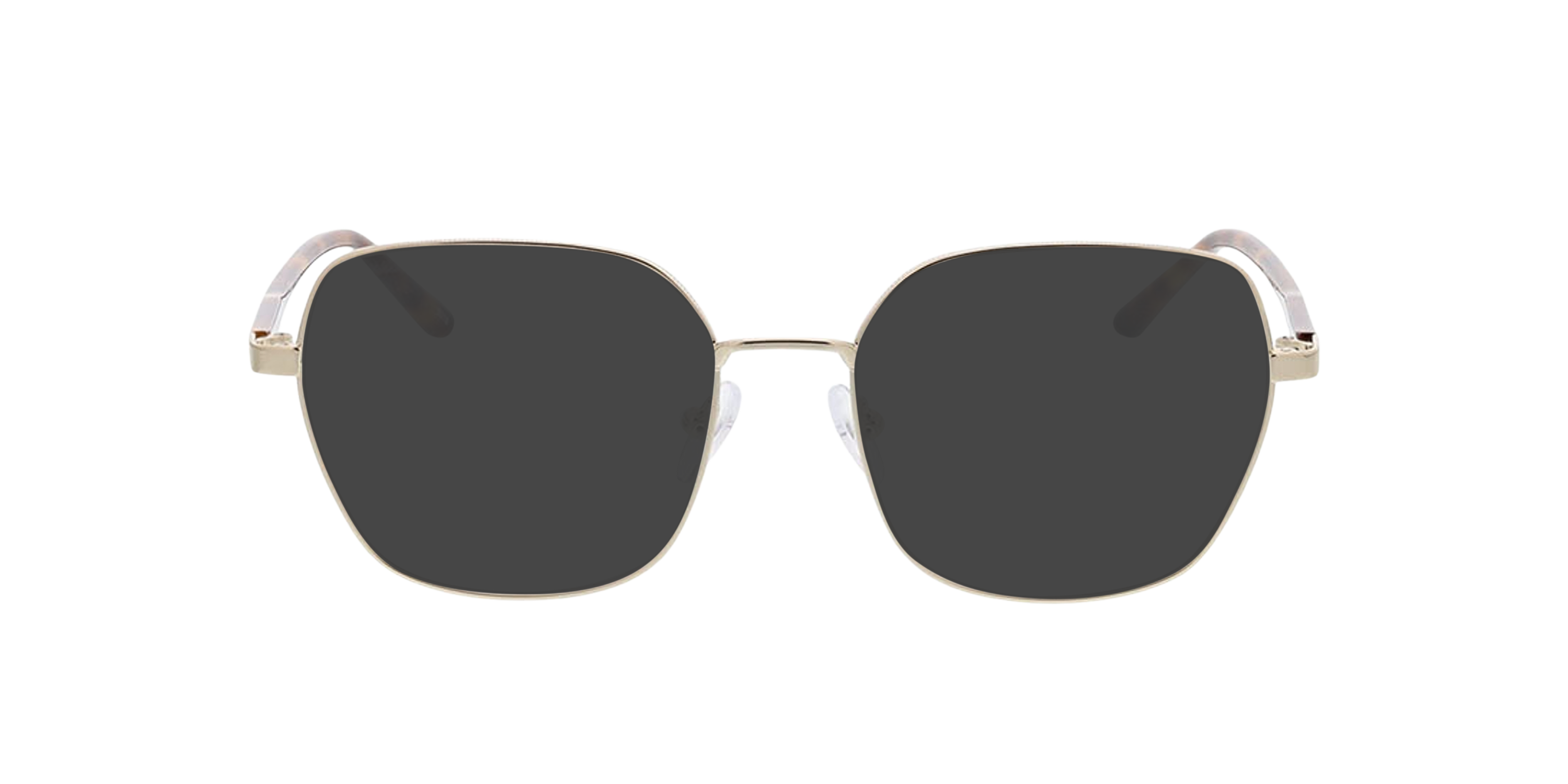 Genua Goud  &  Havana MetaalEyeglass Frames van B24, met getinte lenzen