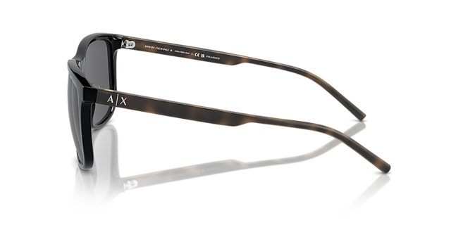 AX4070S Glanzend zwart KunststofSunglass Frames van B24, Zijaanzicht