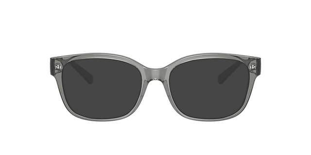 AX3098 Shiny Transparent Green KunststofEyeglass Frames van B24, met getinte lenzen