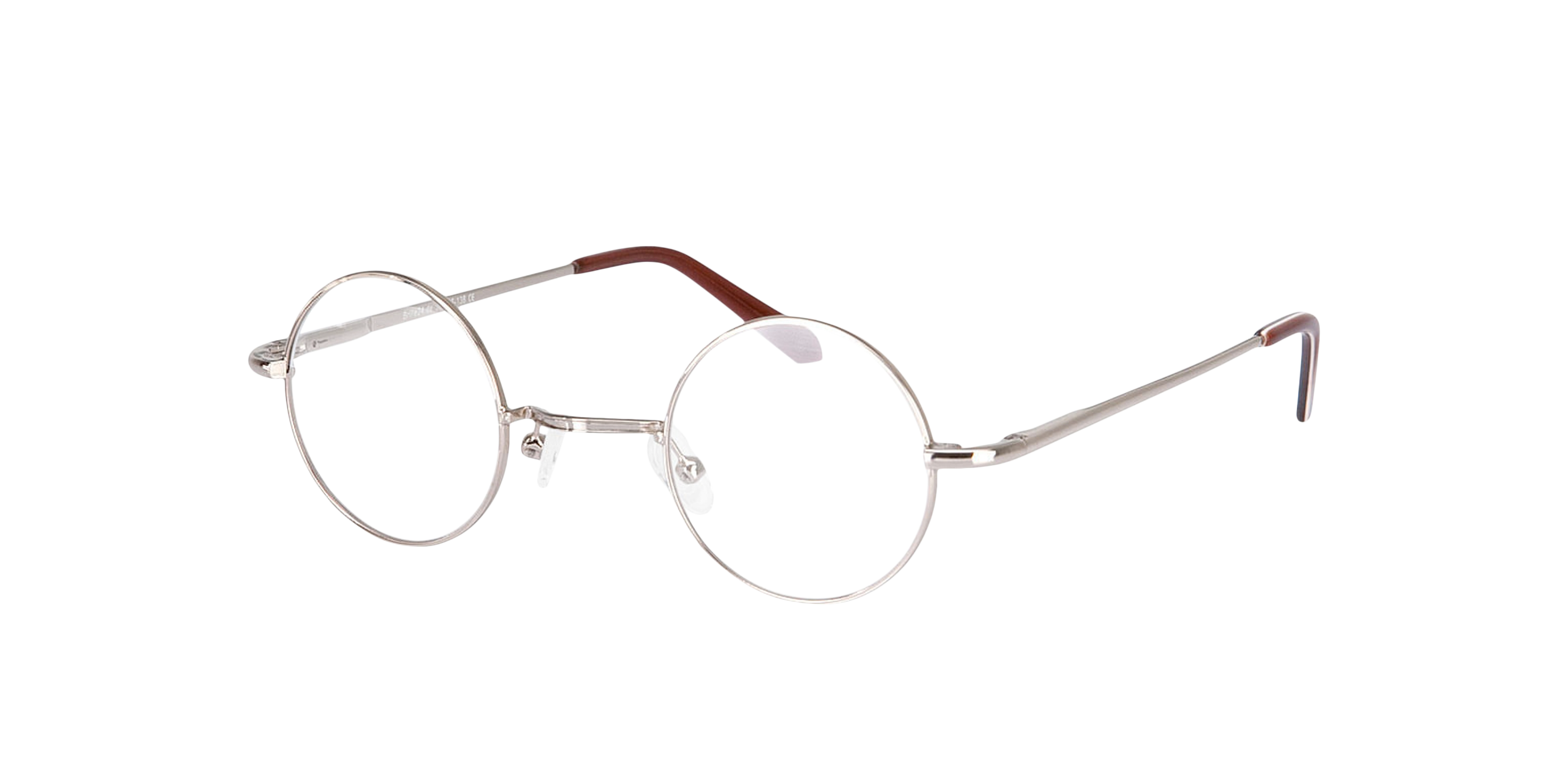 Cary Gold MetallEyeglass Frames von B24, Dreiviertelansicht