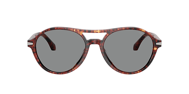 AR8236U Havana Rot AcetatSunglass Frames von B24, mit getönten Gläsern