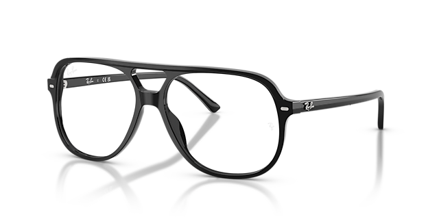 RB5698 Schwarz AcetatEyeglass Frames von B24, Dreiviertelansicht