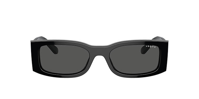 VO5584S Zwart AcetaatSunglass Frames van B24, met getinte lenzen