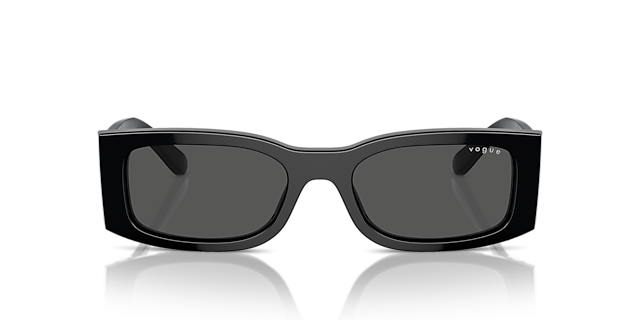 VO5584S Zwart AcetaatSunglass Frames van B24, Vooraanzicht