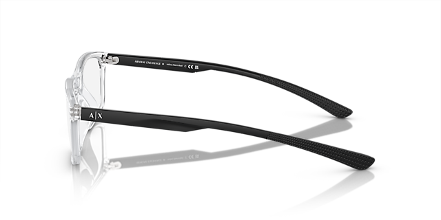AX3108U Crystal glänzend KunststoffEyeglass Frames von B24, Seitenansicht