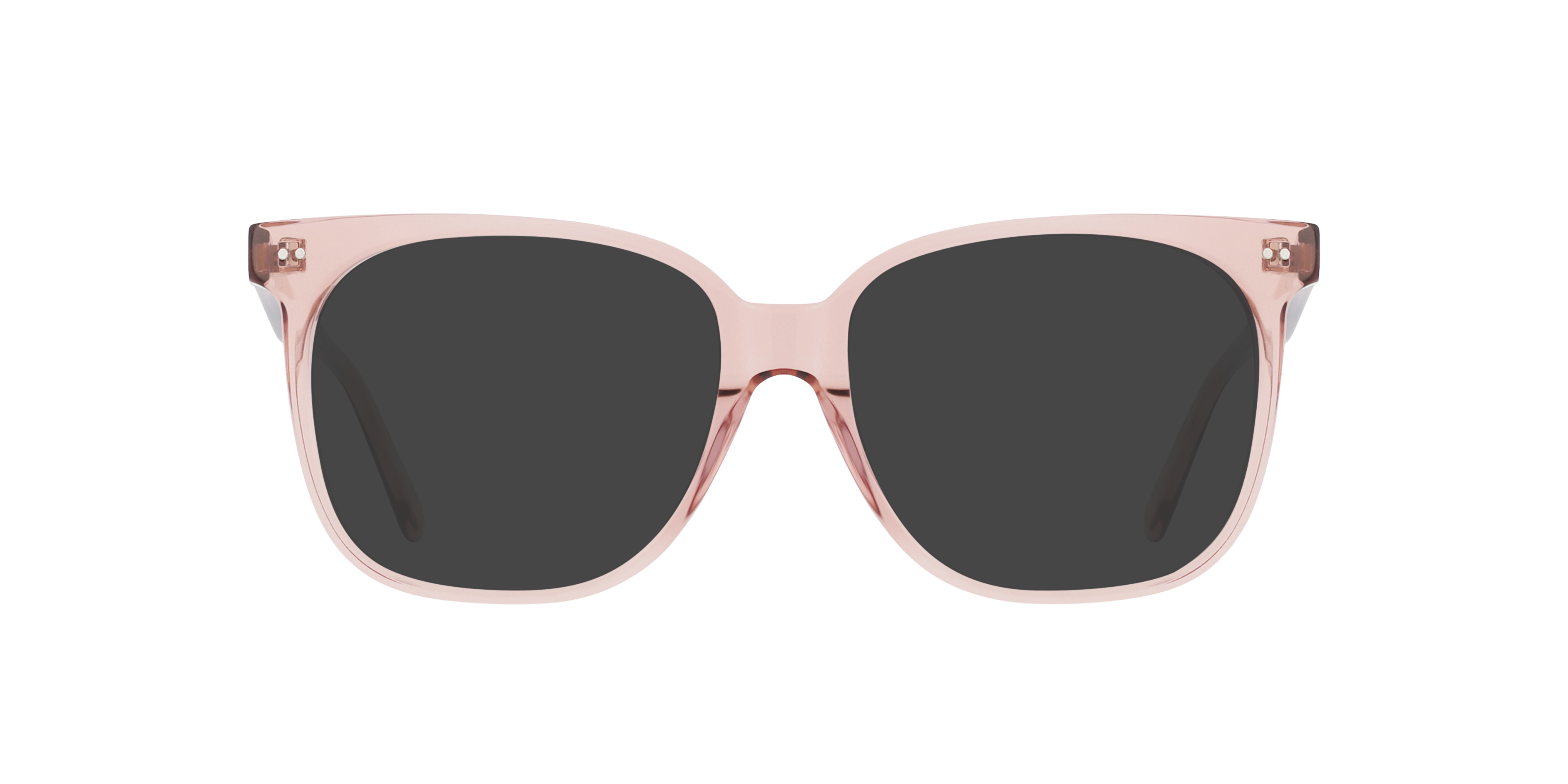 Big Mama Crystal Rosewood AcetatEyeglass Frames von B24, mit getönten Gläsern