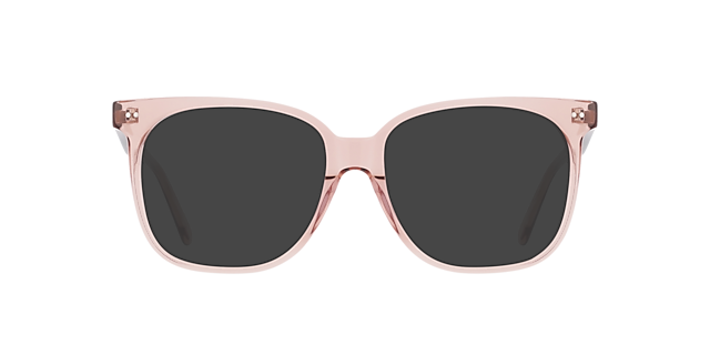 Big Mama Crystal Rosewood AcetatEyeglass Frames von B24, mit getönten Gläsern