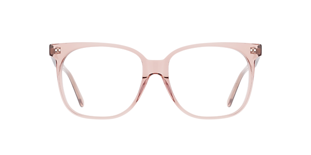 Big Mama Crystal Rosewood AcetatEyeglass Frames von B24, Vorderansicht