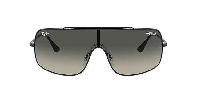 RB3897 Schwarz MetallSunglass Frames von B24, mit getönten Gläsern
