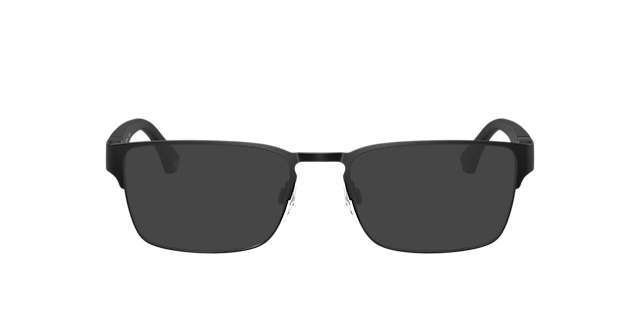 EA1027 Matzwart MetaalEyeglass Frames van B24, met getinte lenzen