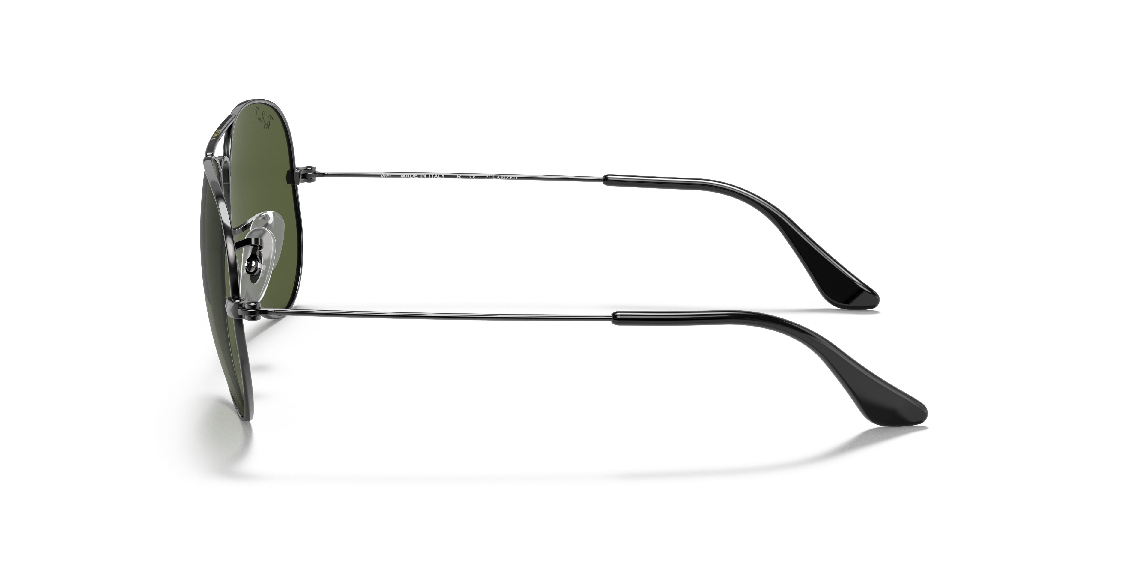 RB3025 Staalgrijs MetaalSunglass Frames van B24, Zijaanzicht