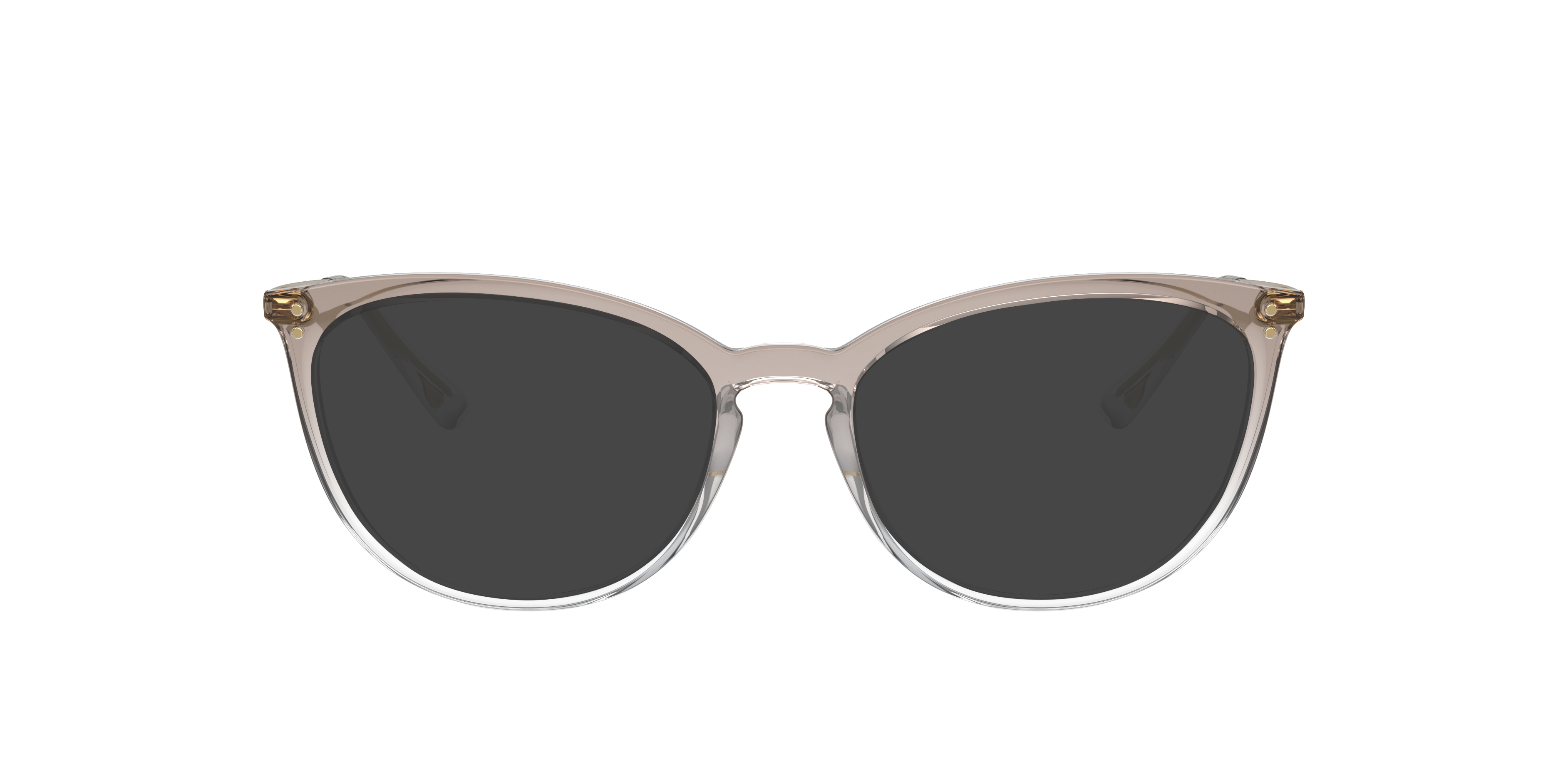 VO5276 Oben Verlauf Braun & Crystal KunststoffEyeglass Frames von B24, mit getönten Gläsern