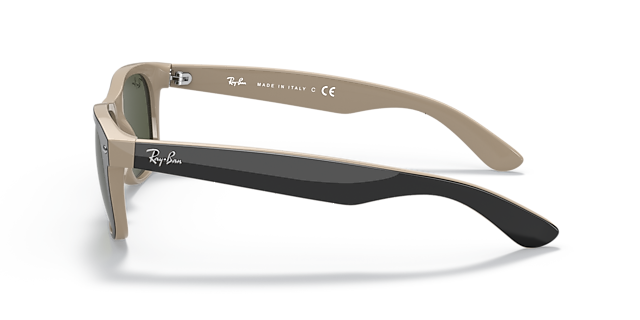 RB2132 Zwart KunststofSunglass Frames van B24, Zijaanzicht