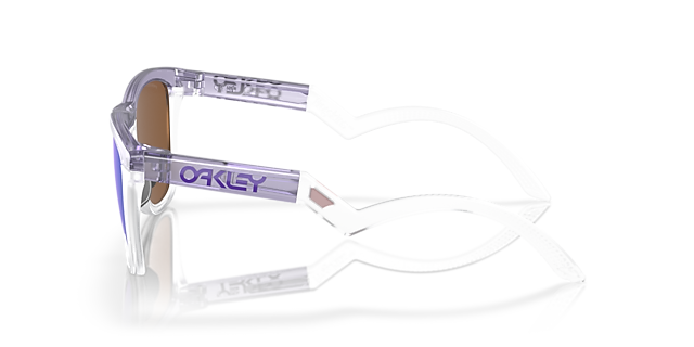 Frogskins™ Hybrid Mat lila & Prizm helder KunststofSunglass Frames van B24, Zijaanzicht