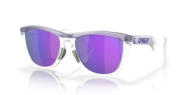 Frogskins™ Hybrid Mat lila & Prizm helder KunststofSunglass Frames van B24, Hoekweergave