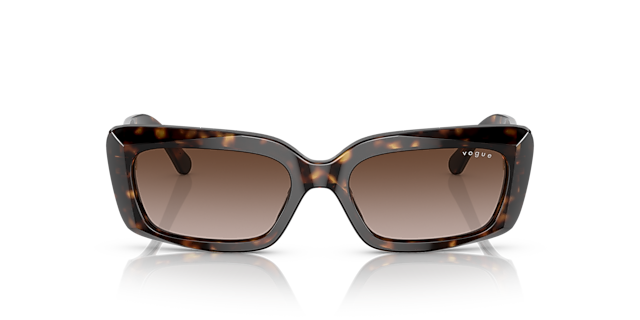 VO5440S Dunkelhavana AcetatSunglass Frames von B24, Vorderansicht