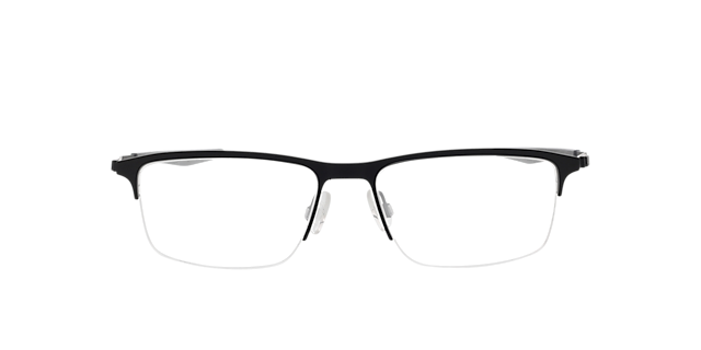 PU0302O Zwartmat MetaalEyeglass Frames van B24, Vooraanzicht