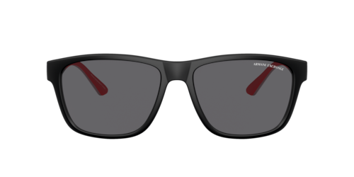 Armani Exchange - AX4135S, Herren, Matt Schwarz/Matte Black, Größe: Large