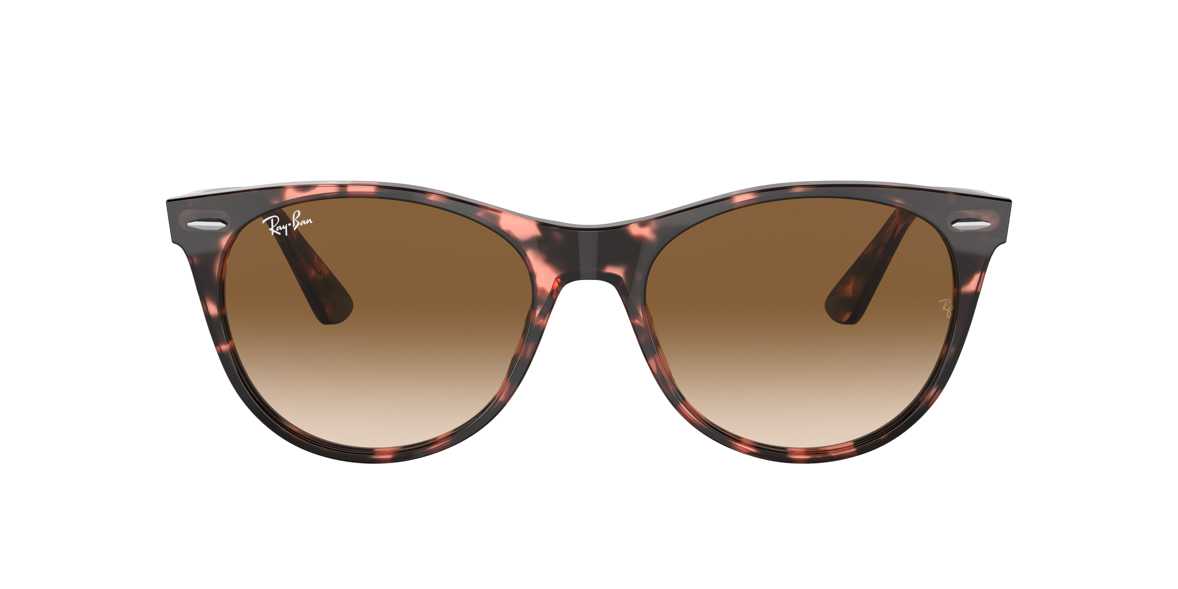 Wayfarer II Fleck Pink Havana AcetatSunglass Frames von B24, mit getönten Gläsern
