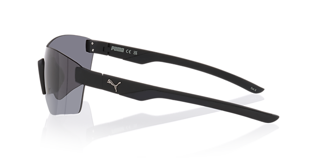 PU0481S Schwarz KunststoffSunglass Frames von B24, Seitenansicht