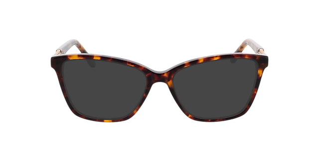 Lisa Havana  &  Satin Pink Gold AcetatEyeglass Frames von B24, mit getönten Gläsern