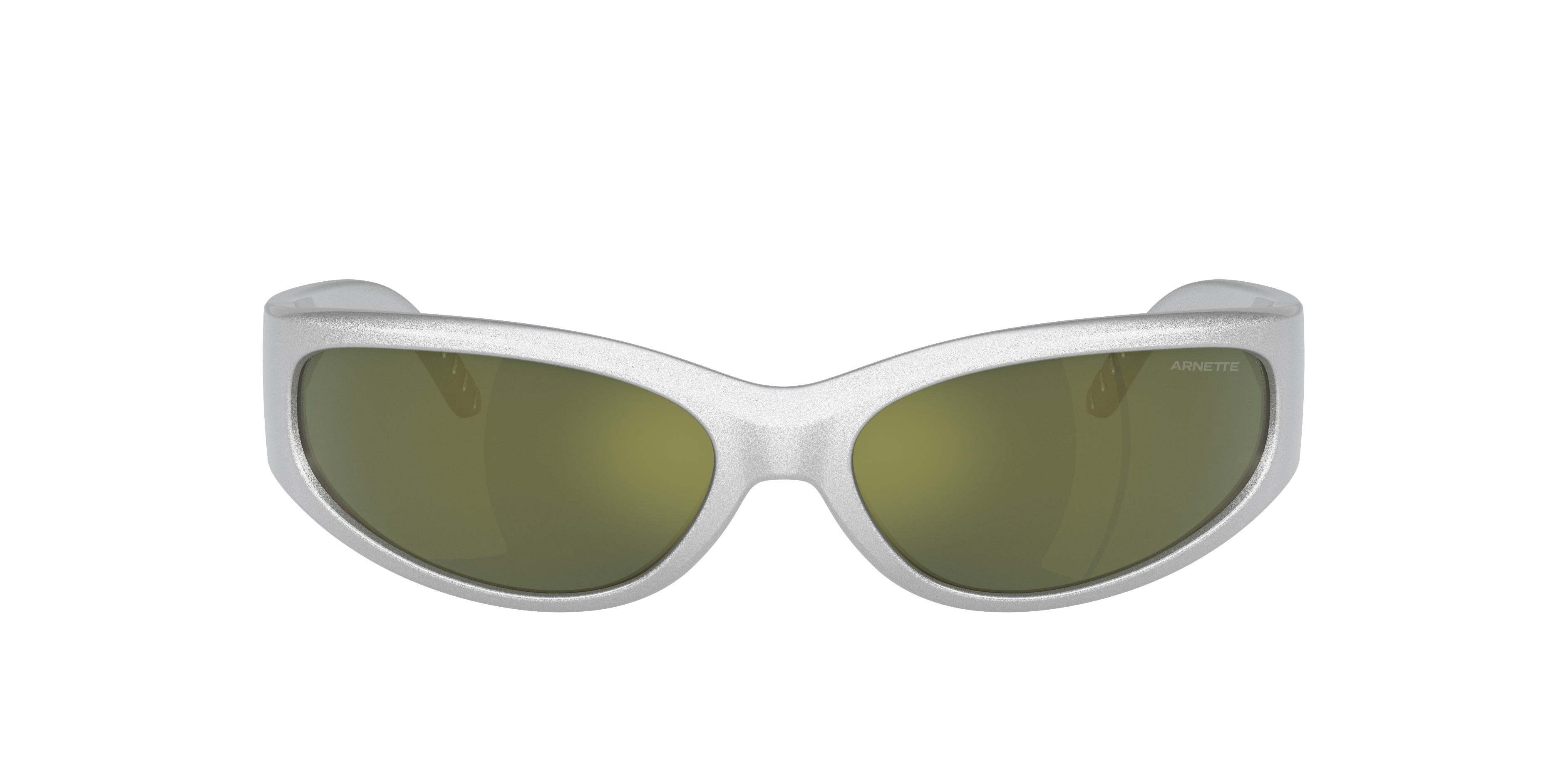 AN4302 Metallic Silver KunststoffSunglass Frames von B24, mit getönten Gläsern