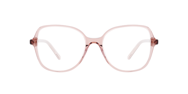 Darya Crystal Rosewood AcetaatEyeglass Frames van B24, Vooraanzicht