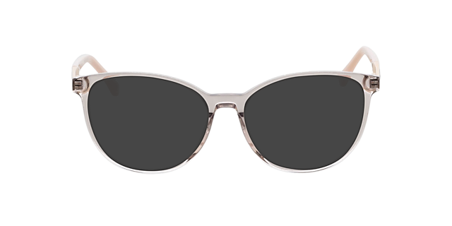 Malaga Crystal Nude  &  Satin Gold AcetatEyeglass Frames von B24, mit getönten Gläsern