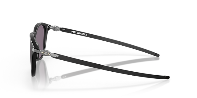 Pitchman™ R Schwarz satiniert KunststoffEyeglass Frames von B24, Seitenansicht