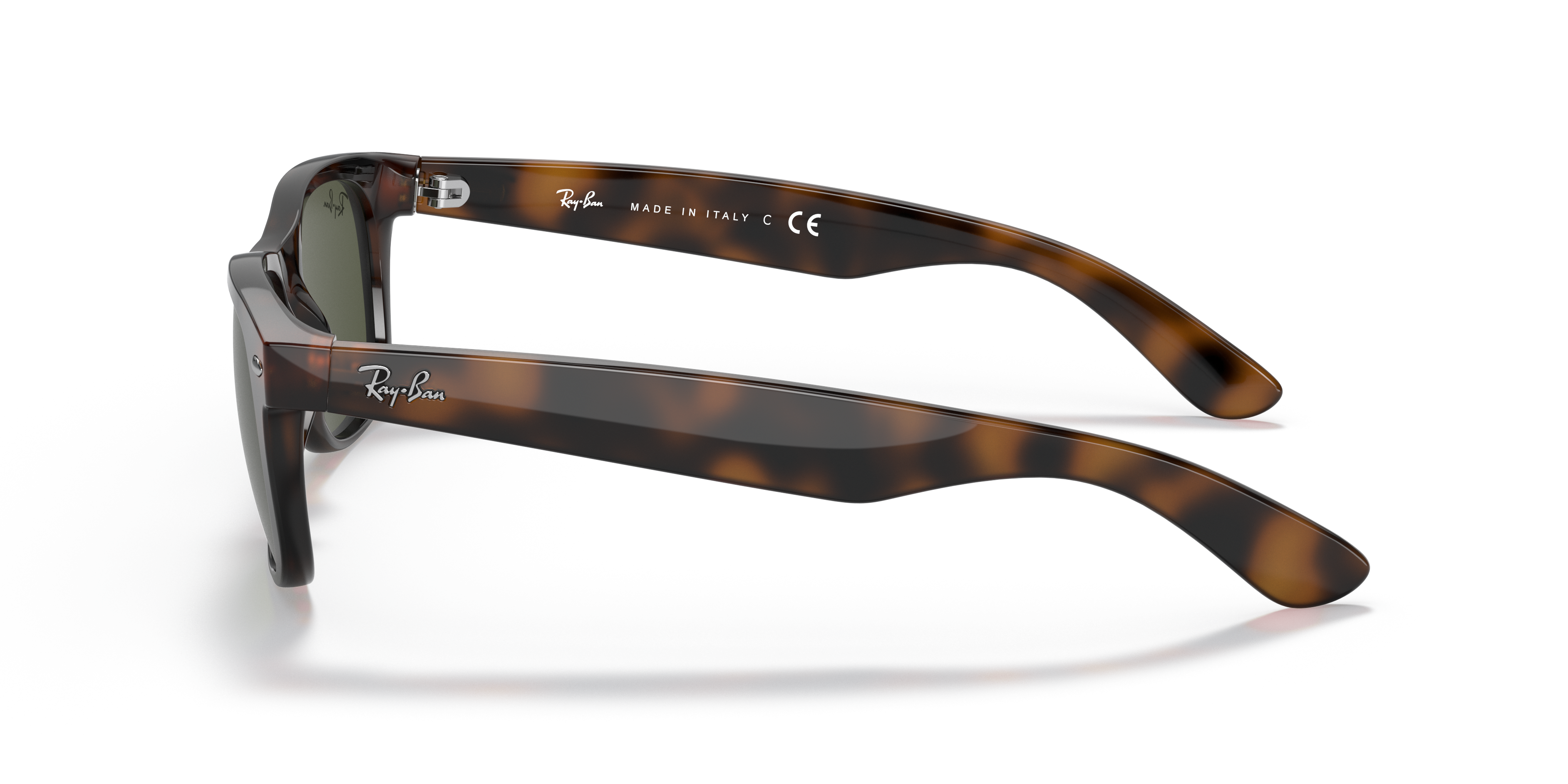 RB2132 Tortoise KunststofSunglass Frames van B24, Zijaanzicht