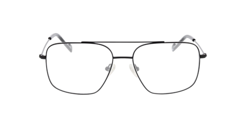 Brille24 - Detroit, Herren, Mattschwarz/Silver/Gold, Größe: Large