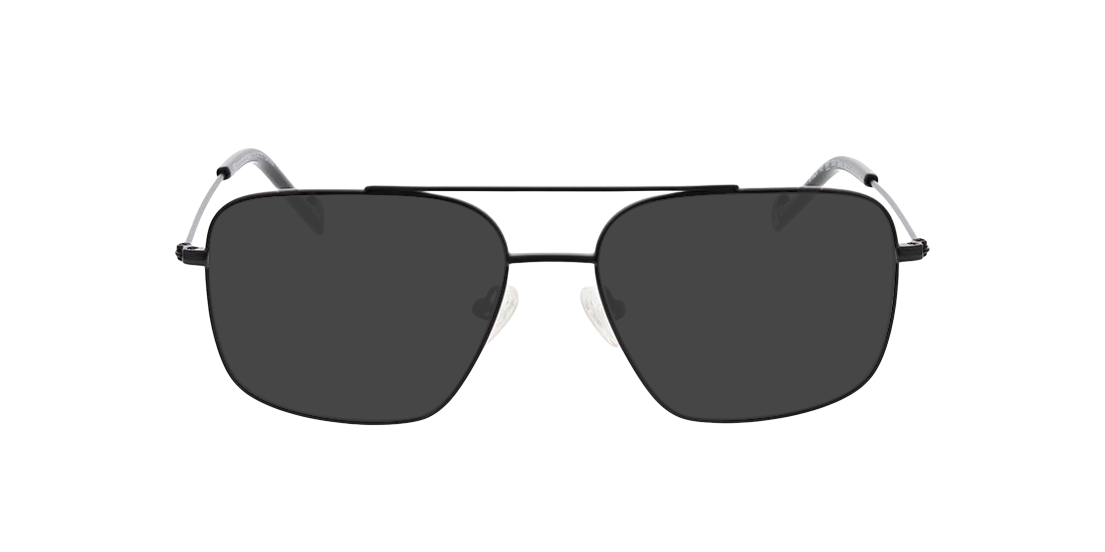 Detroit Mattschwarz MetallEyeglass Frames von B24, mit getönten Gläsern