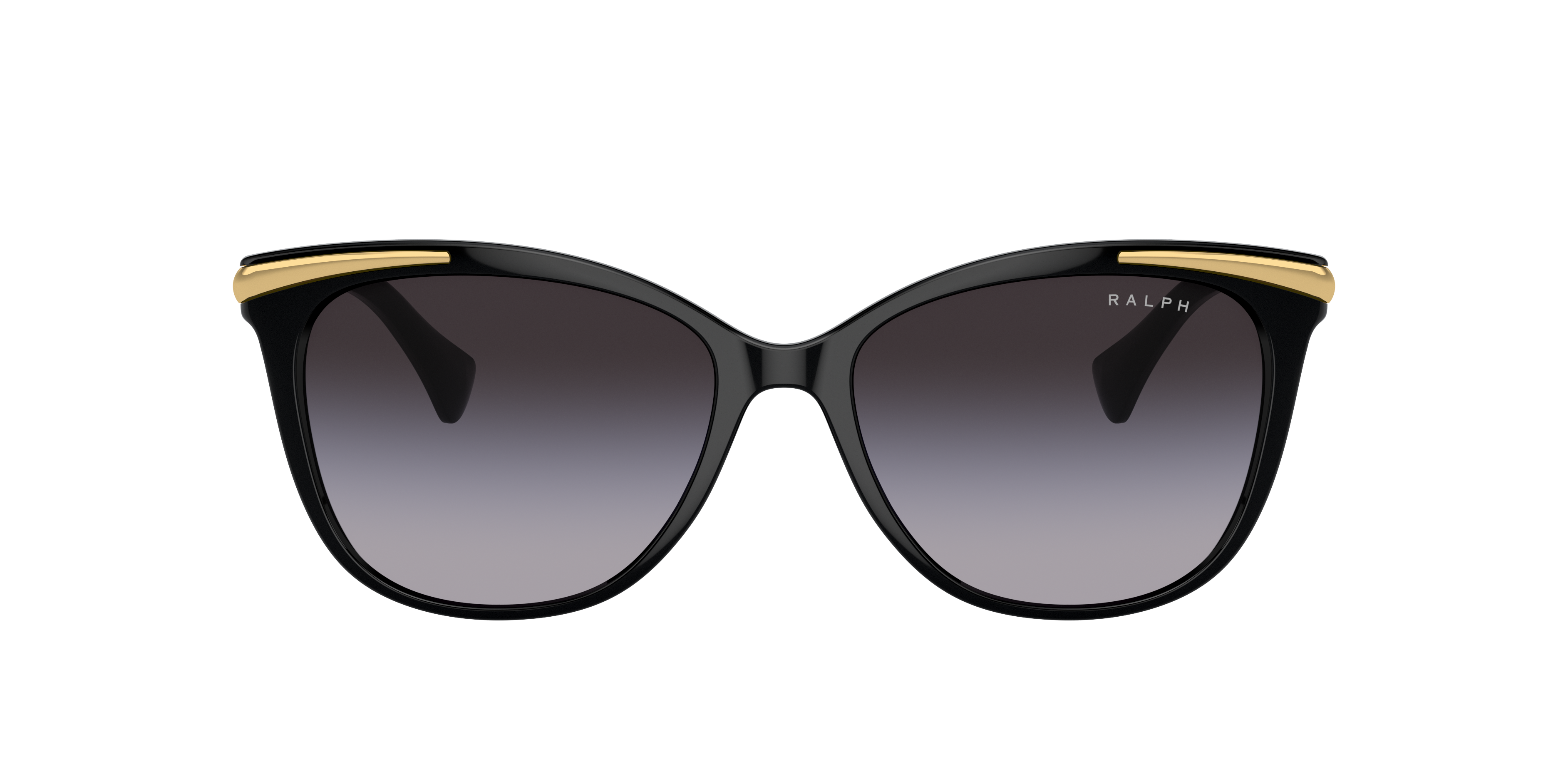 RA5309U Schwarz glänzend KunststoffSunglass Frames von B24, mit getönten Gläsern